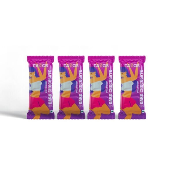 Fancis Chocolates | Pack of 4 | 200g | Dark Chocolate 50%